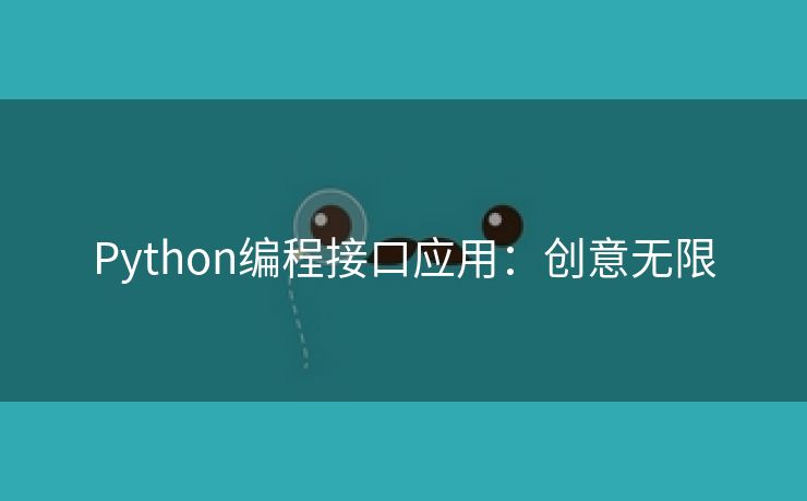 Python编程接口应用：创意无限