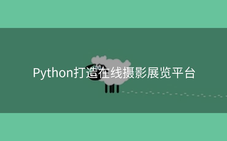 Python打造在线摄影展览平台