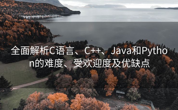 全面解析C语言、C++、Java和Python的难度、受欢迎度及优缺点