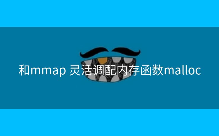 和mmap 灵活调配内存函数malloc