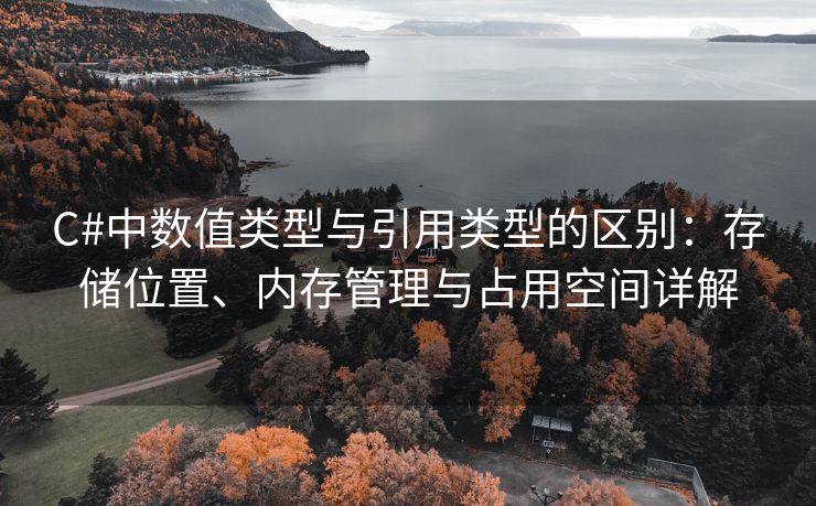 C#中数值类型与引用类型的区别：存储位置、内存管理与占用空间详解