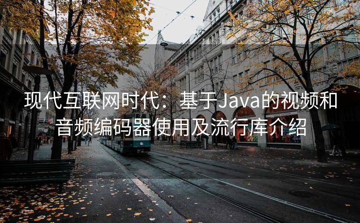 现代互联网时代：基于Java的视频和音频编码器使用及流行库介绍