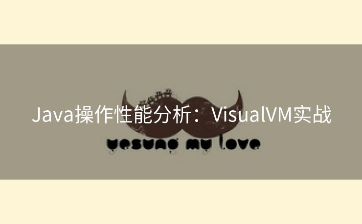 Java操作性能分析：VisualVM实战