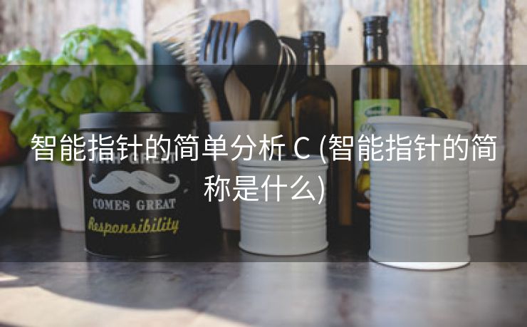 智能指针的简单分析 C (智能指针的简称是什么)
