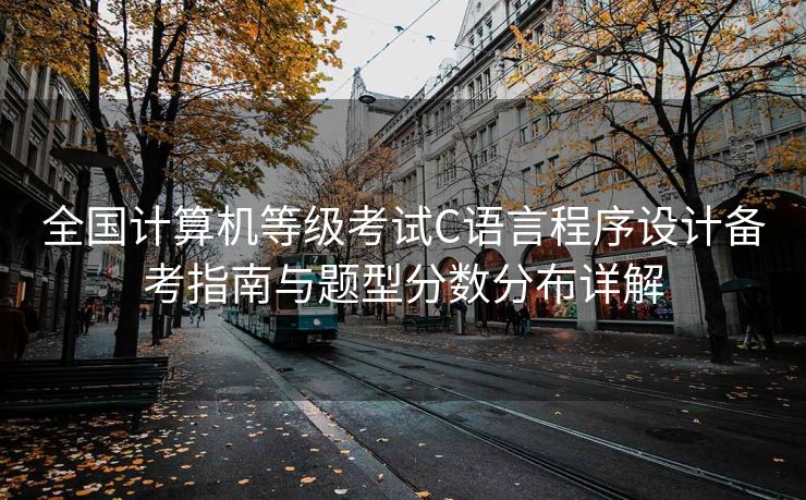 全国计算机等级考试C语言程序设计备考指南与题型分数分布详解