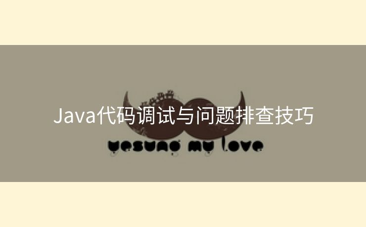 Java代码调试与问题排查技巧