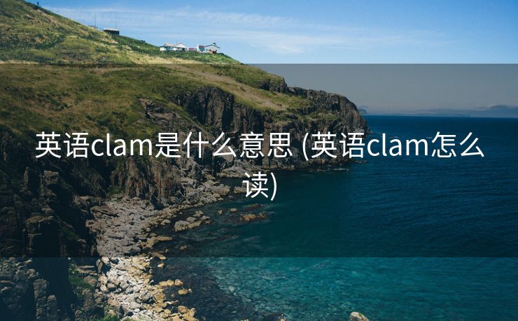 英语clam是什么意思 (英语clam怎么读)
