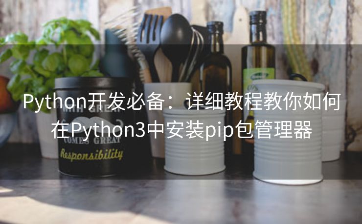 Python开发必备：详细教程教你如何在Python3中安装pip包管理器