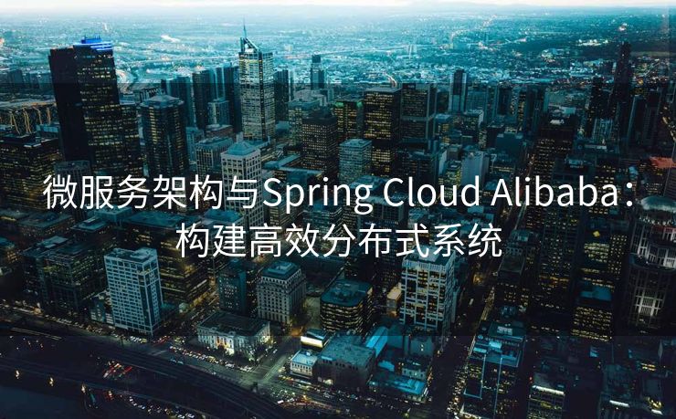 微服务架构与Spring Cloud Alibaba：构建高效分布式系统