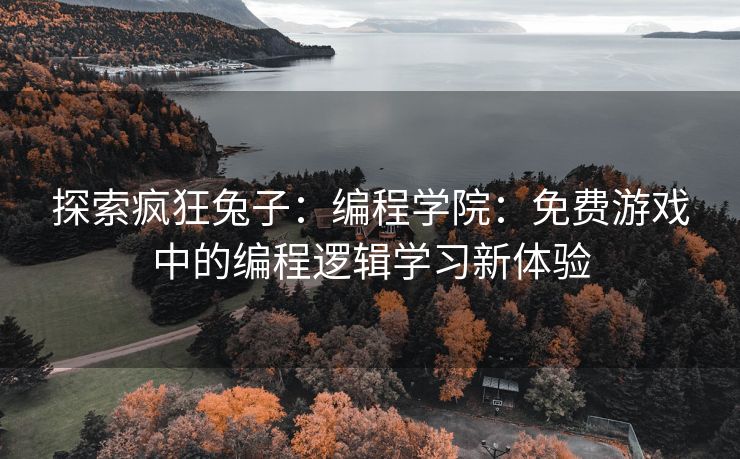 探索疯狂兔子：编程学院：免费游戏中的编程逻辑学习新体验