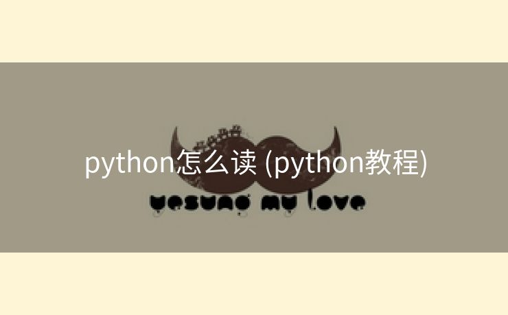 python怎么读 (python教程)
