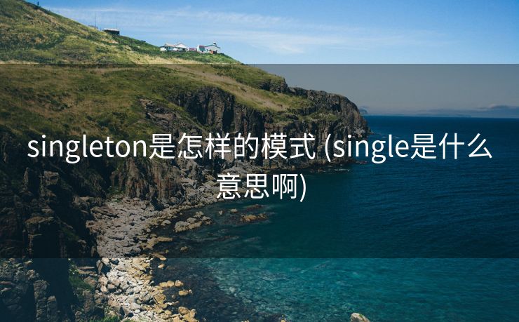 singleton是怎样的模式 (single是什么意思啊)
