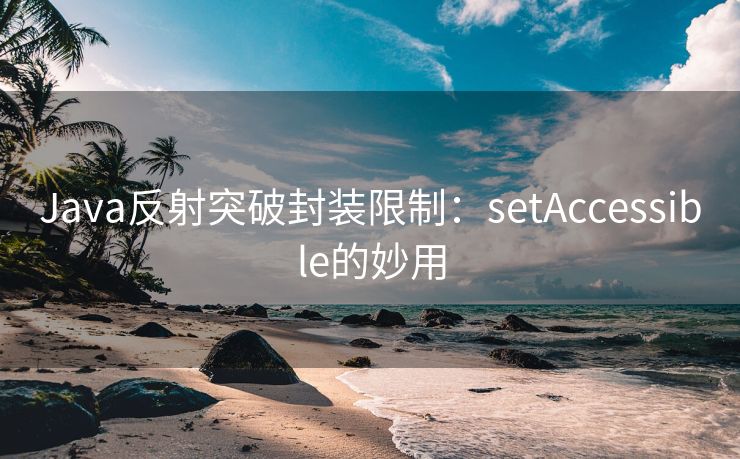 Java反射突破封装限制：setAccessible的妙用