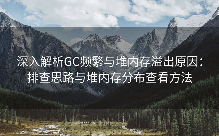 深入解析GC频繁与堆内存溢出原因：排查思路与堆内存分布查看方法