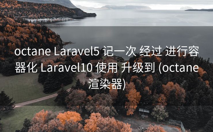 octane Laravel5 记一次 经过 进行容器化 Laravel10 使用 升级到 (octane渲染器)