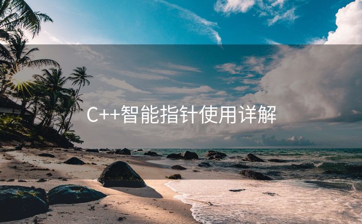 C++智能指针使用详解