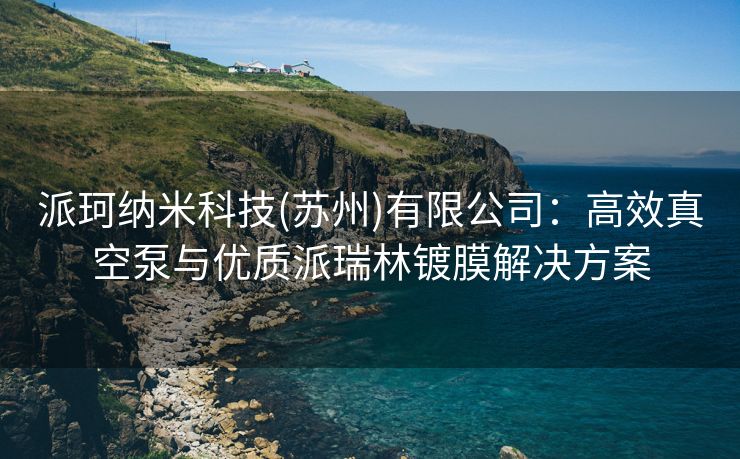 派珂纳米科技(苏州)有限公司：高效真空泵与优质派瑞林镀膜解决方案