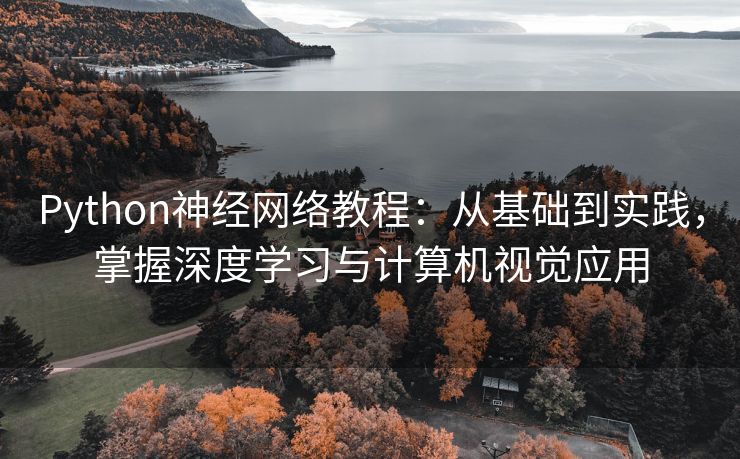 Python神经网络教程：从基础到实践，掌握深度学习与计算机视觉应用