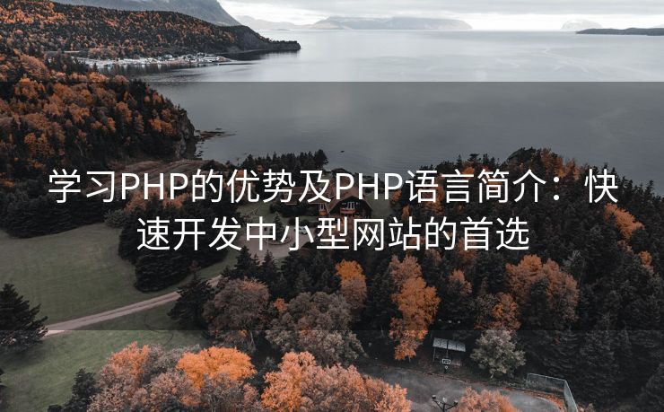 学习PHP的优势及PHP语言简介:快速开发中小型网站的首选 学习PHP的优势及PHP语言简介:快速开发中小型网站的首选