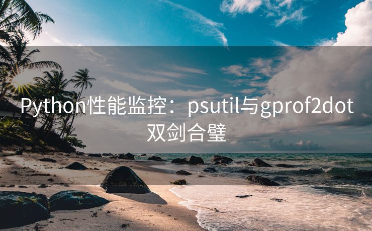 Python性能监控：psutil与gprof2dot双剑合璧