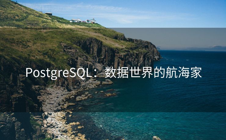 PostgreSQL：数据世界的航海家