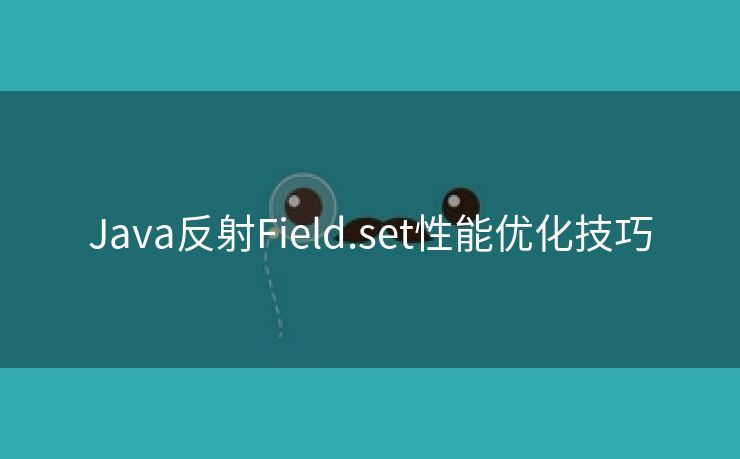 Java反射Field.set性能优化技巧