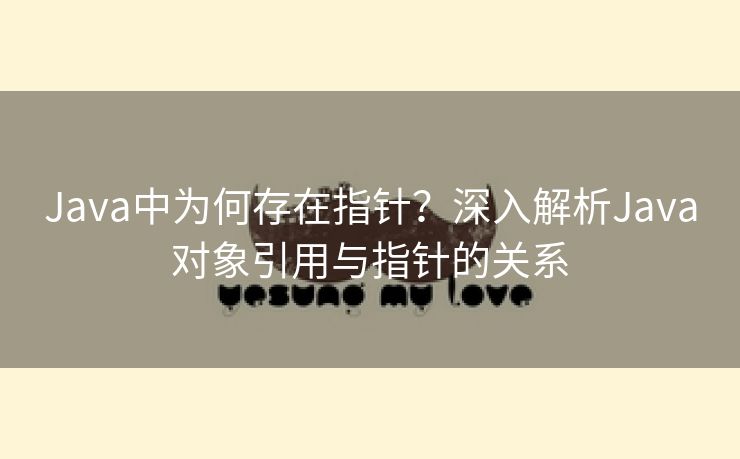 Java中为何存在指针？深入解析Java对象引用与指针的关系