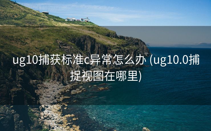 ug10捕获标准c异常怎么办 (ug10.0捕捉视图在哪里)